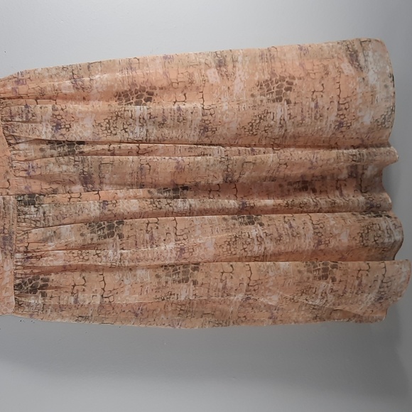 ANTONIO MELANI  Orange/Green/Purple Print Dress SZ 0 - Picture 7 of 10